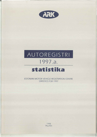 ARK aastaraamat 1997 = ARK annual report 1997