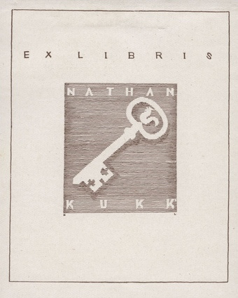 Ex libris Nathan Kukk 