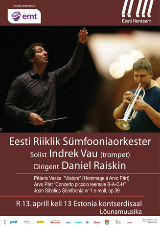 Eesti Riiklik Sümfooniaorkester, Indrek Vau, Daniel Raiskin