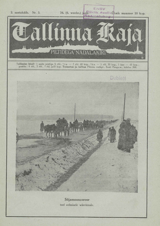 Tallinna Kaja : piltidega nädalakiri ; 3 1915-01-24