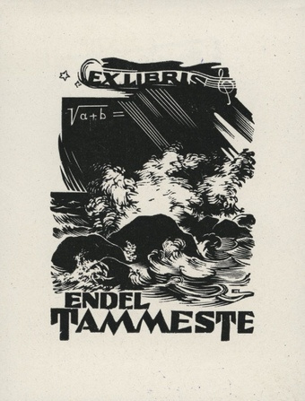 Ex libris Endel Tammeste 