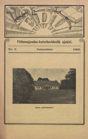 Edu : põllumajandus-kutsehariduslik ajakiri ; 2 1928-12
