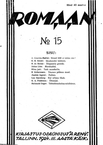 Romaan ; 15 1924