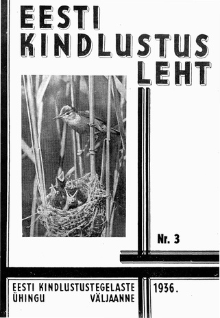 Eesti Kindlustusleht ; 3 1936-10
