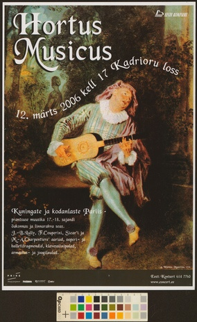 Hortus Musicus : kuningate ja kodanlaste Pariis 