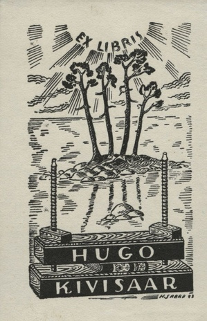Ex libris Hugo Kivisaar 