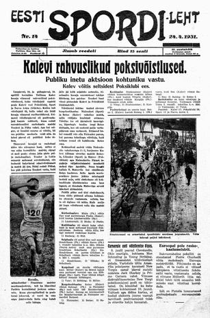 Eesti Spordileht ; 14 1931-04-24