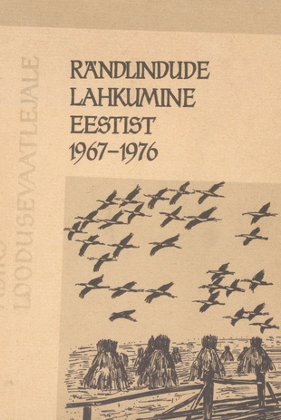 Rändlindude lahkumine Eestist 1967-1976