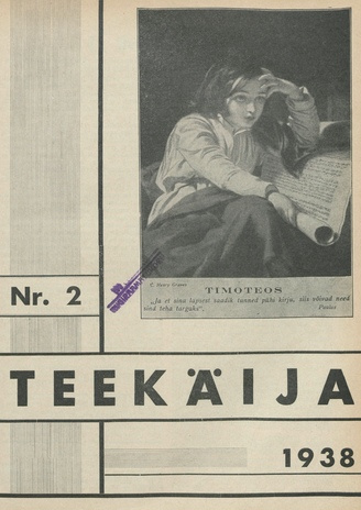 Teekäija : Eesti Baptisti Koguduse Ühenduse häälekandja ; 2 1938-01-28