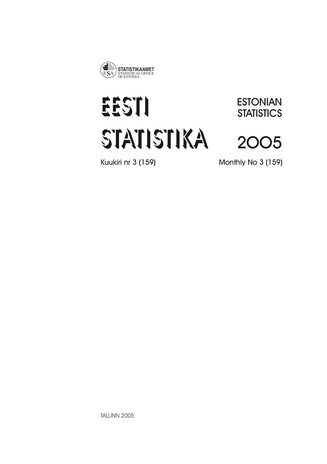 Eesti Statistika ; 3