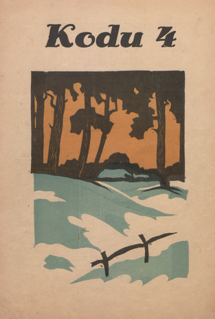 Kodu : perekondlik kirjanduse, teaduse ja kunsti ajakiri ; 4 1934-02