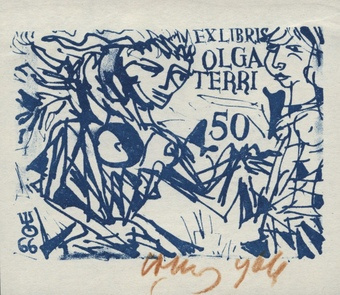 Ex libris Olga Terri 50 