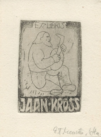 Ex libris Jaan Kross 