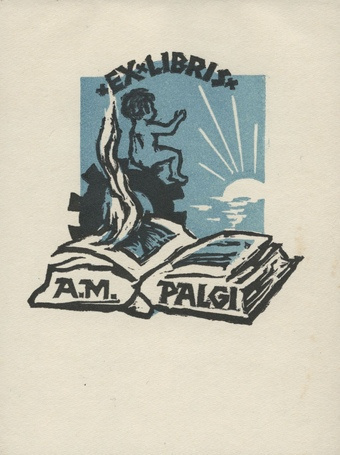 Ex-libris A.M. Palgi 