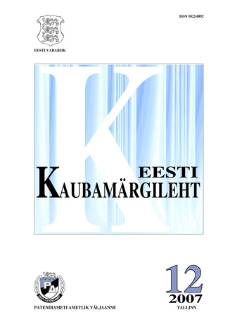 Eesti Kaubamärgileht ; 12