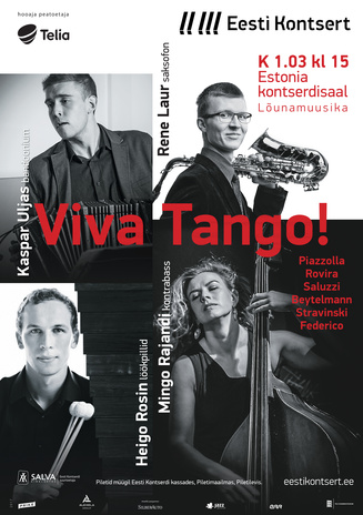 Viva tango! Kaspar Uljas, Rene Laur, Heigo Rosin, Mingo Rajandi 