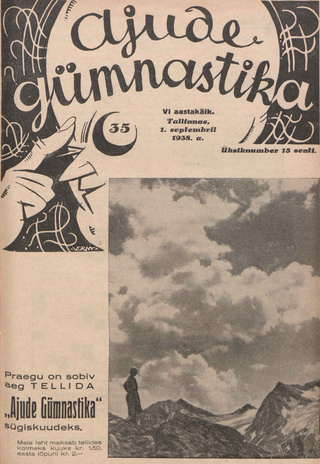Ajude Gümnastika : ristsõnamõistatuste ajakiri ; 35 1938-09-01