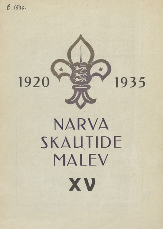 Narva Skautide Maleva XV aasta album