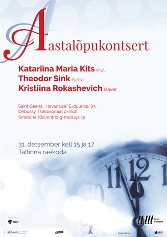 Aastalõpukontsert : Katariina Maria Kits, Theodor Sink, Kristiina Rokashevich