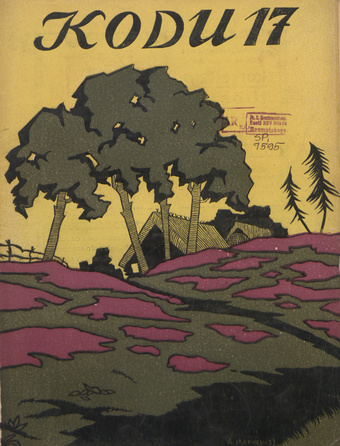 Kodu : perekondlik kirjanduse, teaduse ja kunsti ajakiri ; 17 (56) 1923-09
