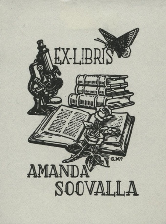 Ex-libris Amanda Soovalla 