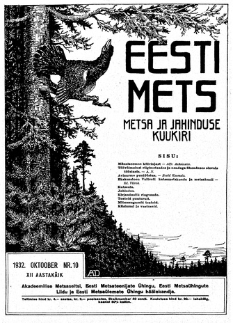 Eesti Mets ; 10 1932