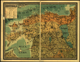 Eestimaa geoloogiline kaart
