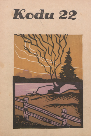 Kodu : perekondlik kirjanduse, teaduse ja kunsti ajakiri ; 22 1934-11-20
