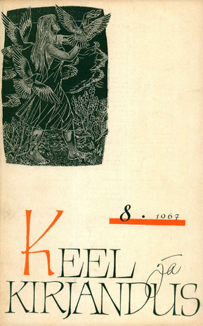 Keel ja Kirjandus ; 8 1967-08