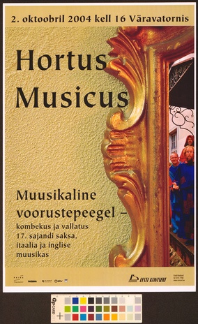Hortus Musicus : muusikaline voorustepeegel 