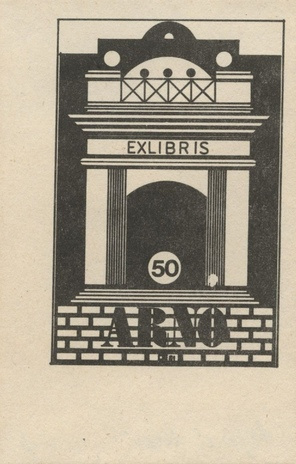Exlibris Arno 50 