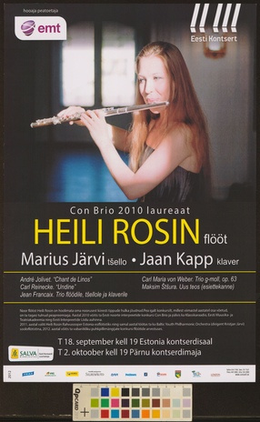 Heili Rosin, Marius Järvi, Jaan Kapp
