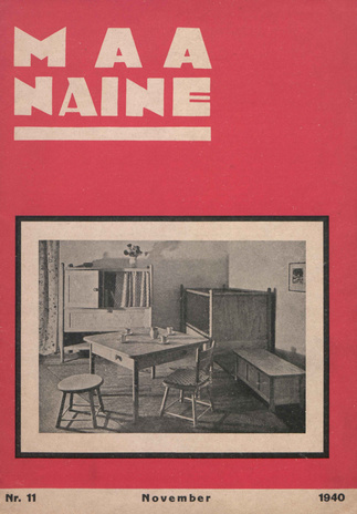 Maanaine : kodumajanduse ja kodukultuuri ajakiri ; 11 1940-11