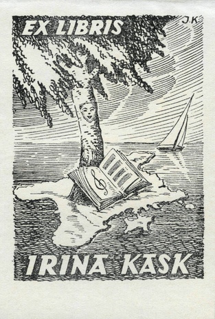 Ex libris Irina Kask 