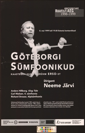 Göteborgi Sümfoonikud, dirigent Neeme Järvi