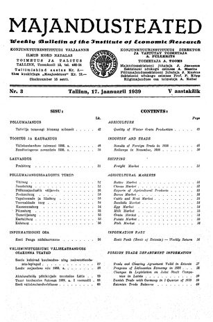 Majandusteated ; 3 1939-01-17