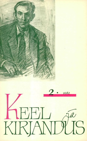 Keel ja Kirjandus ; 2 1982-02