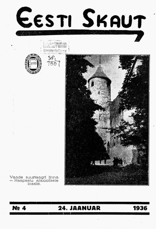Eesti Skaut ; 4 1936-01-24