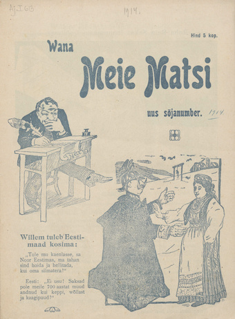 Vana Meie Mats : nalja- ja pilkekunsti nädalkiri ;  1914-12-02