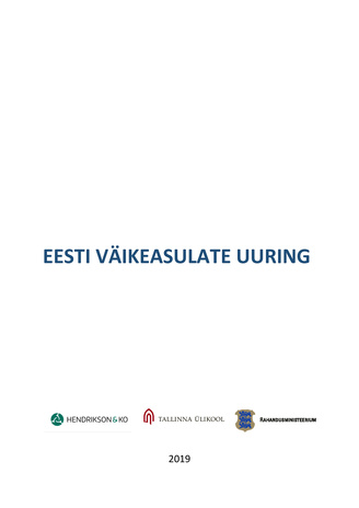Eesti väikeasulate uuring 