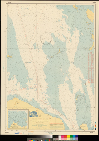 Балтийское море. Рижский залив : южная часть плёса Суур-вяйн = Baltic sea. Gulf of Riga : : South part of Suur-väin reach
