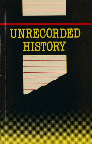 Unrecorded history : 13 interviews with fellow Estonians