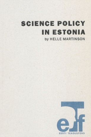 Science policy in Estonia 