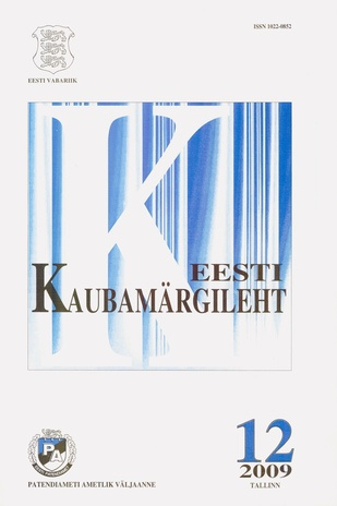 Eesti Kaubamärgileht ; 12 2009-12
