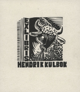 Ex libris Hendrik Kulbok 