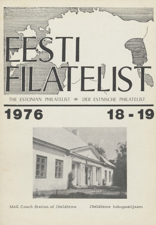 Eesti filatelist = The Estonian philatelist ; 18/19 1976