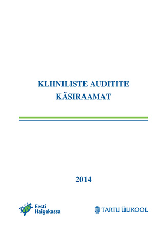 Kliiniliste auditite käsiraamat 2014