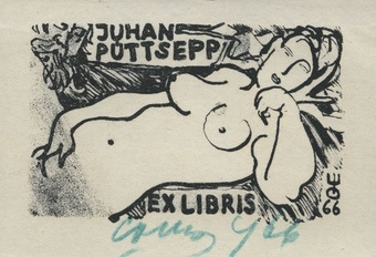 Juhan Püttsepp ex libris 