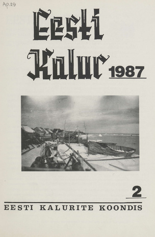 Eesti Kalur ; 2 1987-04