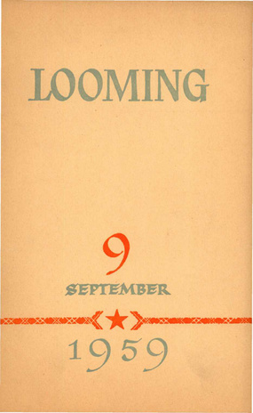 Looming ; 9 1959-09